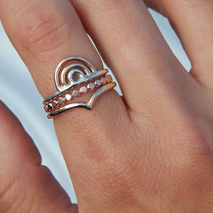 The Rainbow Sunrise Set for wholesale by Violet Moon Jewelry