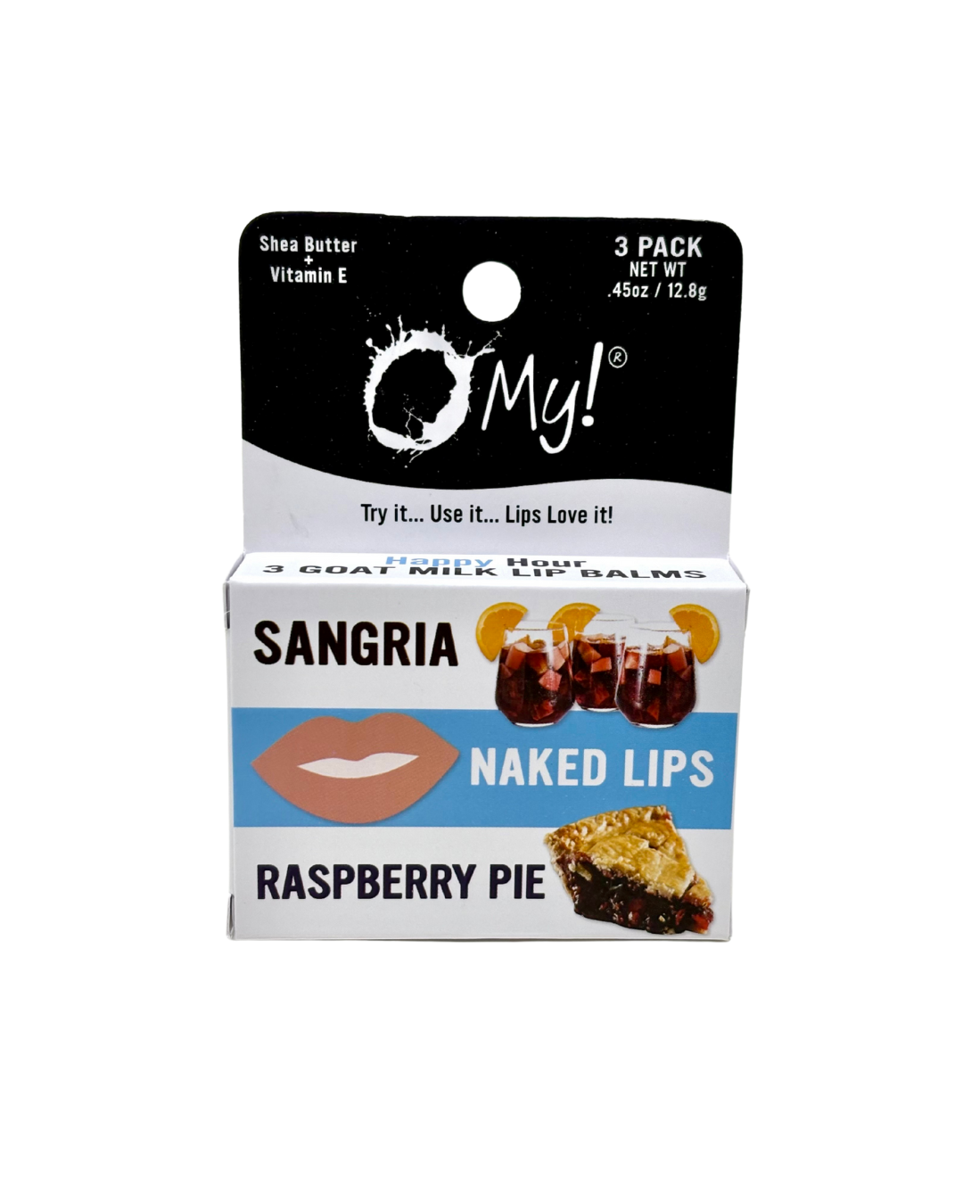 O My! Bath and Body - Wholesale Lip Balm - O My! Goat Milk Lip Balm - 3 Pack | Shea Butter and Vitamin1