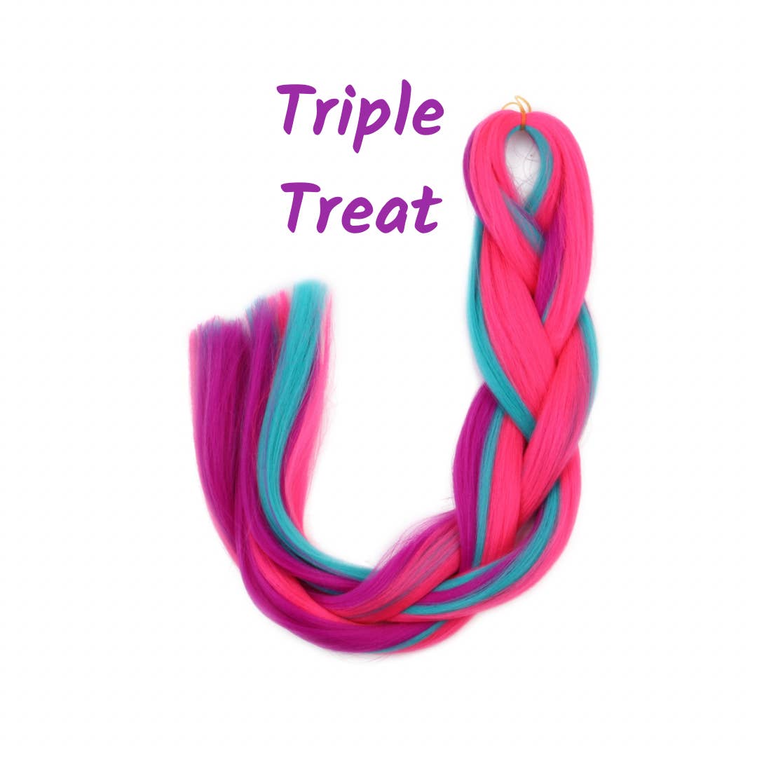 Poppet Locks - Wholesale Hair extensions - Braiding hair - Triple Treat - 24 Inch - 100g
