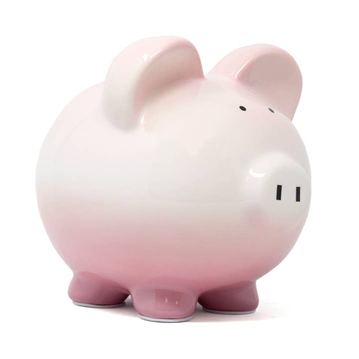 Child To Cherish® - Wholesale Money/Piggy Bank - Kids & Baby - Girls Ombre Piggy Bank