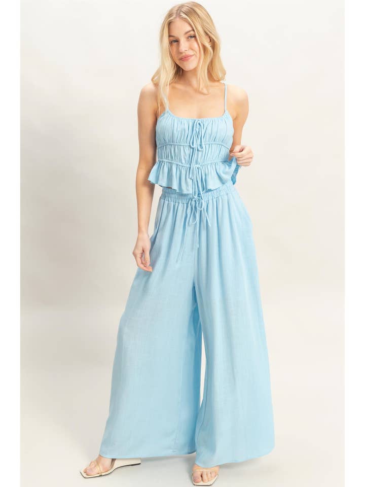 Tiered Tank & Palazzo Set for wholesale by HYFVE