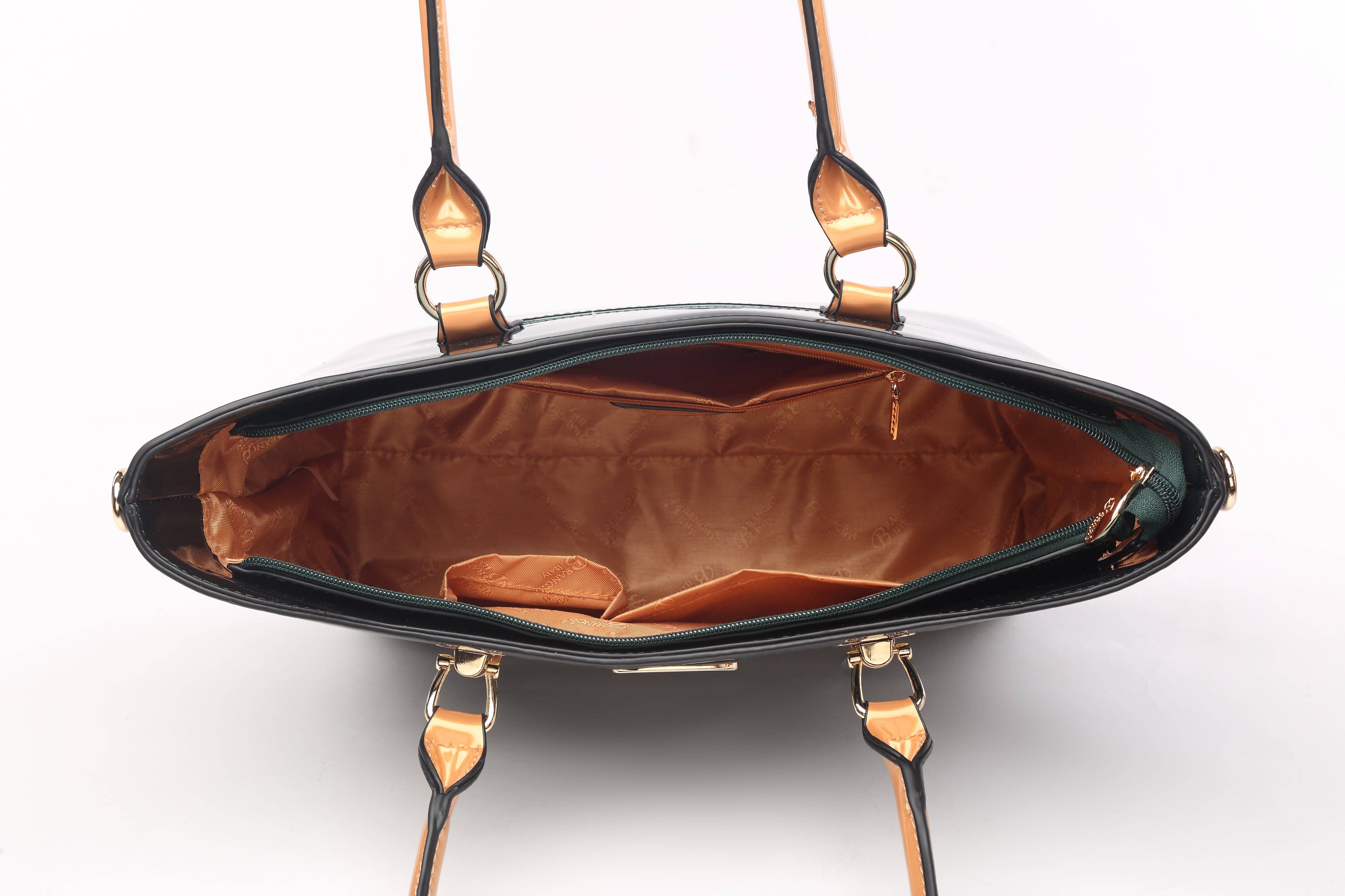 Brangio (Italy) Company Inc. - Wholesale Tote Bag - Women's - Brangio Italy Midnight Sapphire Tote Bag6