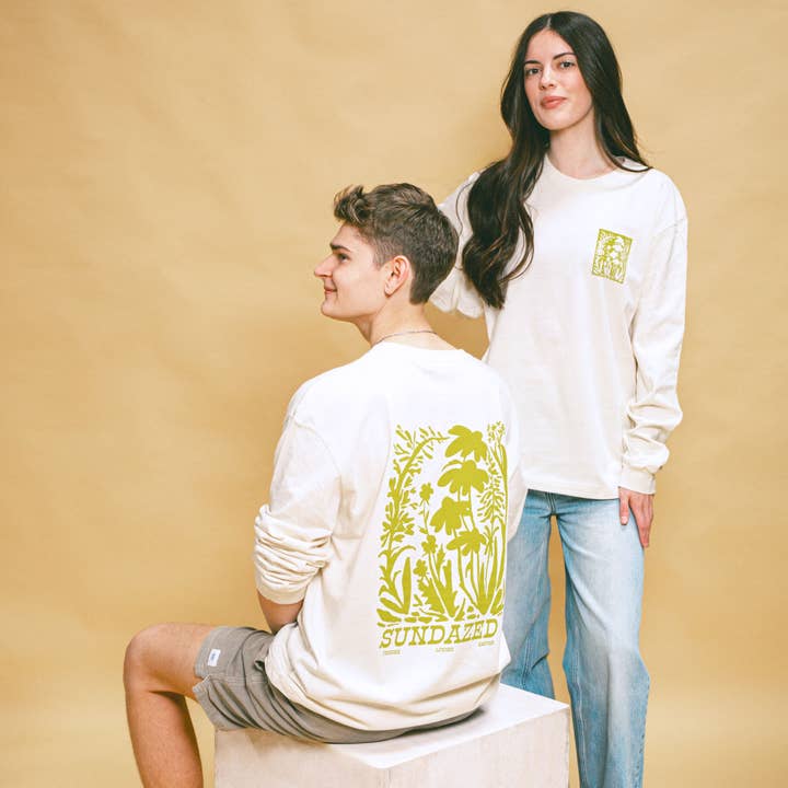 PNW Sundazed Manga Comprida (Natural) por atacado de Tender Loving Empire