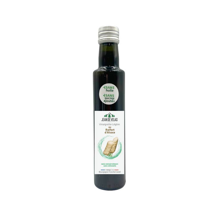 Light Horseradish Vinaigrette from Alsace for wholesale by JEAN DE VELAS