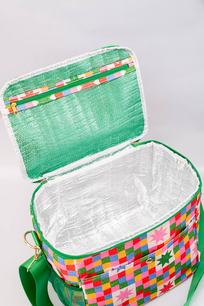 Ban.do - Wholesale Cooler/Cooler Bag - Cooler Bag, Checker Stars5