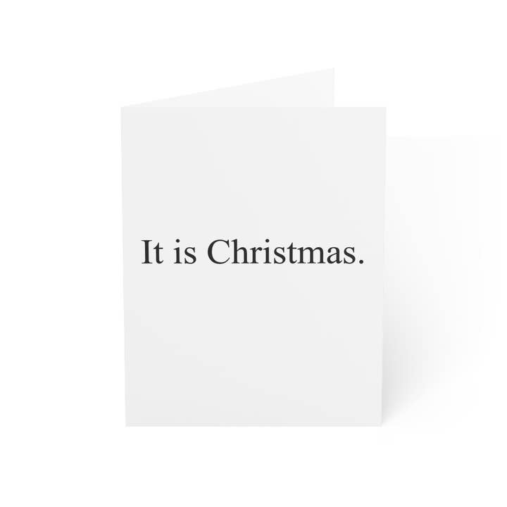 Christmas Card for wholesale by The VigilAuntie