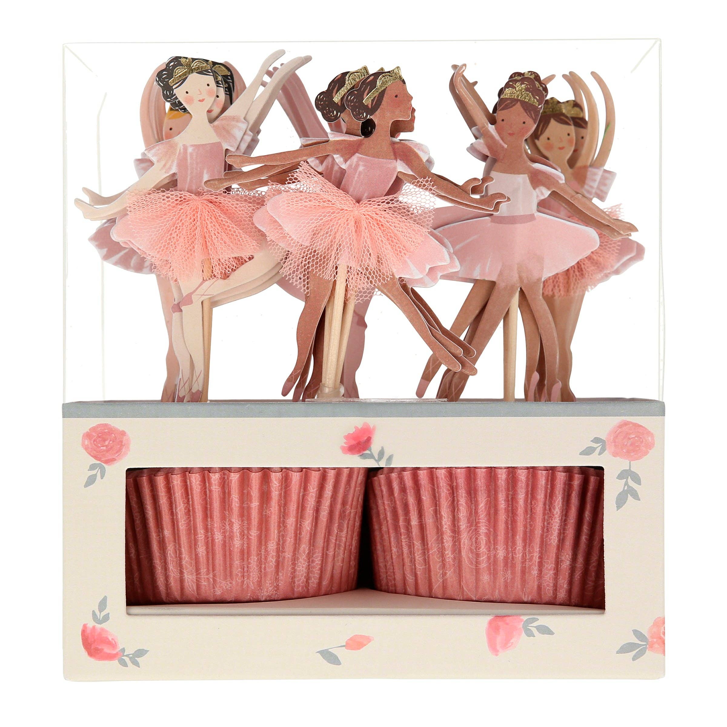 Meri Meri – wholesale Tårta/Cupcake Topper – Ballerina Cupcake Kit0