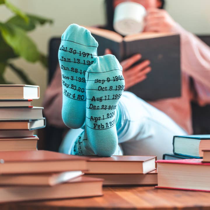 Lavley - Wholesale Socks - Women's - Library Card Socks6