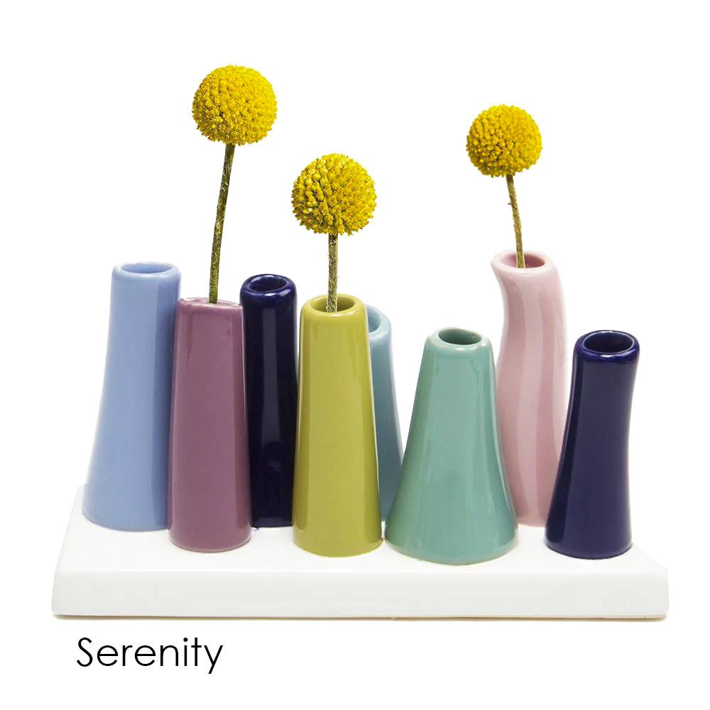 Chive - Wholesale Vase - Pooley Colorful Bud Vase For Flower Arranging Rectangular27