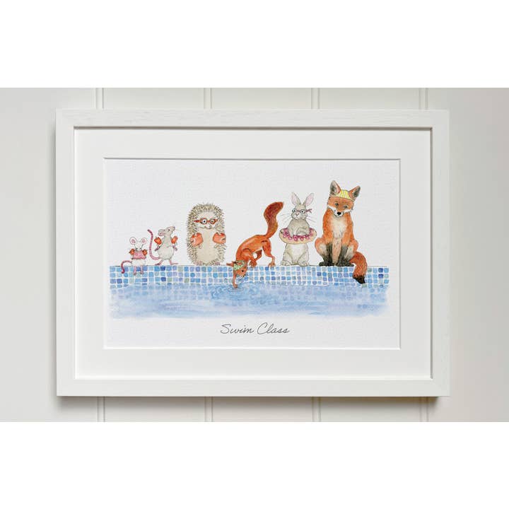 Swim Class for wholesale by Fiadh&Finn Fine Art Keepsakes