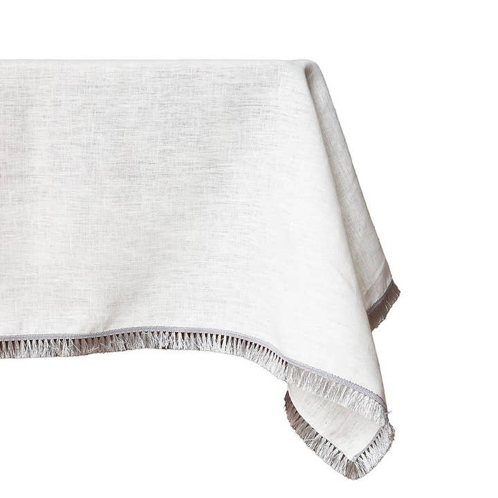 LUREX pure linen tablecloth for wholesale by Giardino Segreto