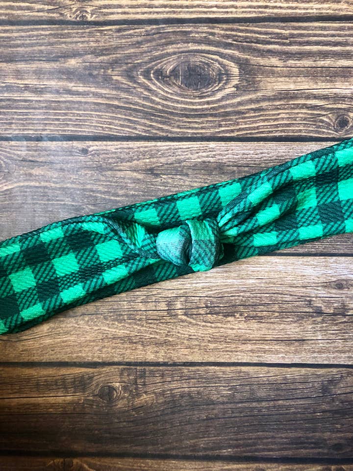 St. Patrick's Day Headband for wholesale by South Coast Sewn