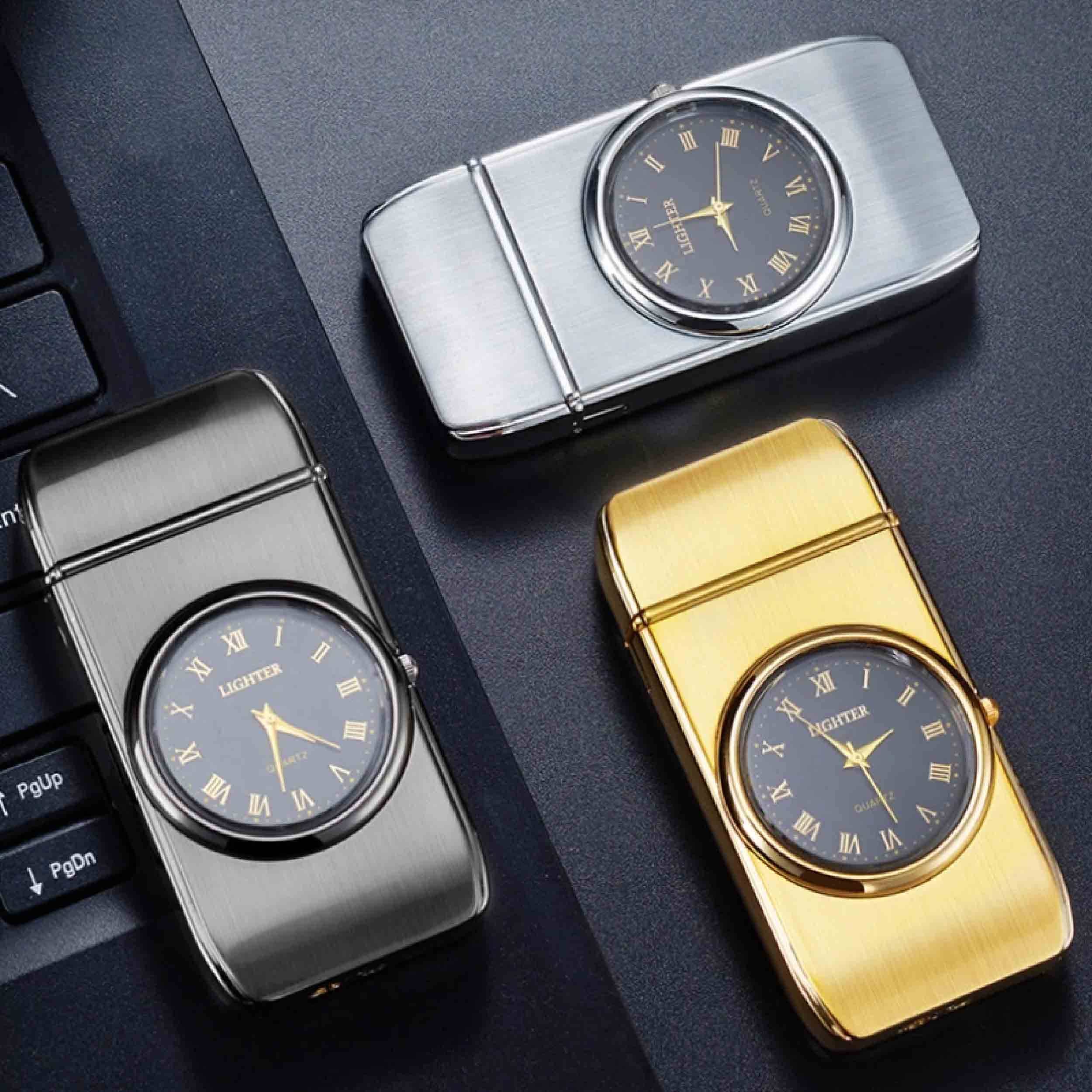 GulleeGadgets - Wholesale Lighter - Metal Watch Gas Lighters In Bulk1