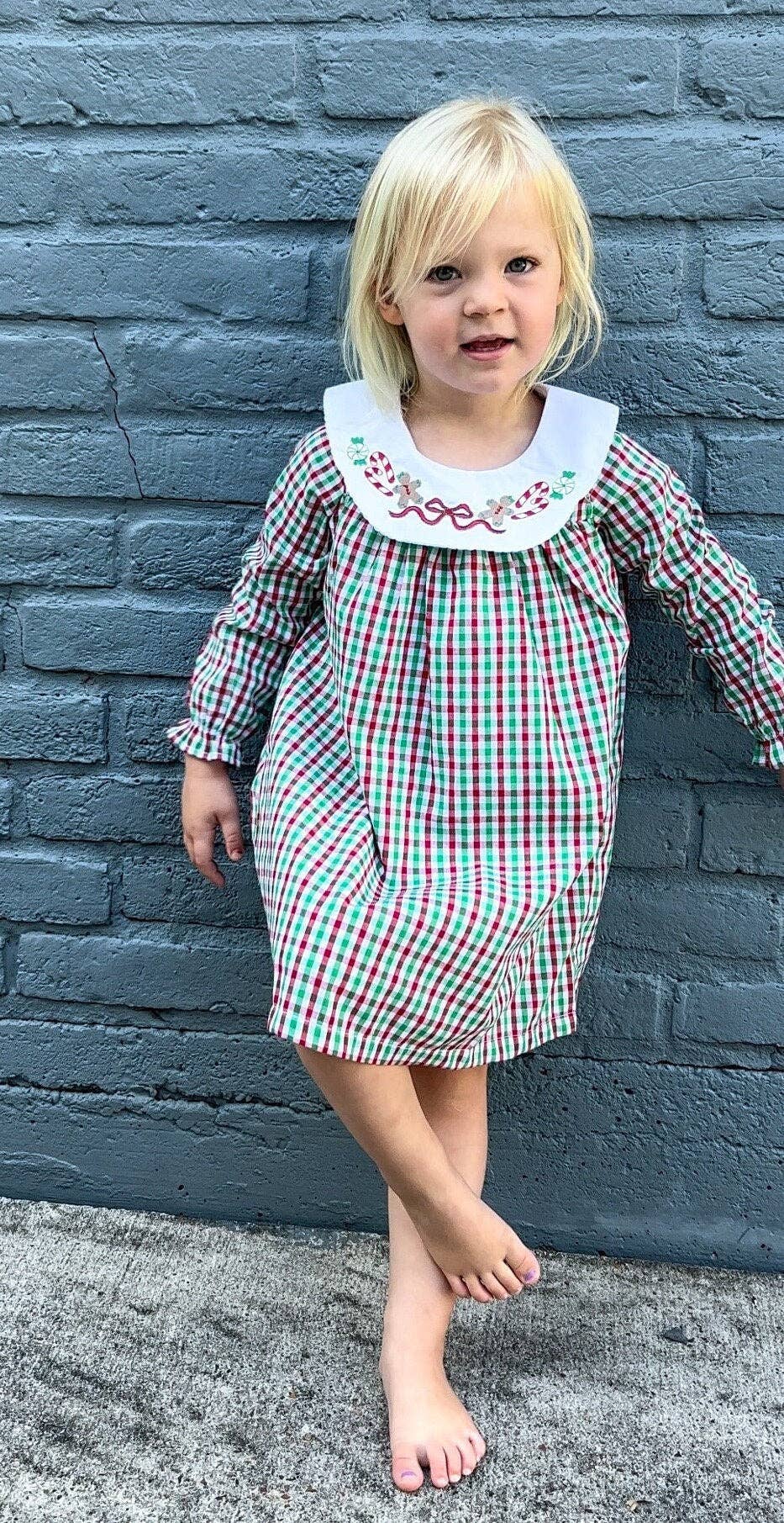 Rea Rea J's - Wholesale Dress - Kids - Candy Christmas Dress2