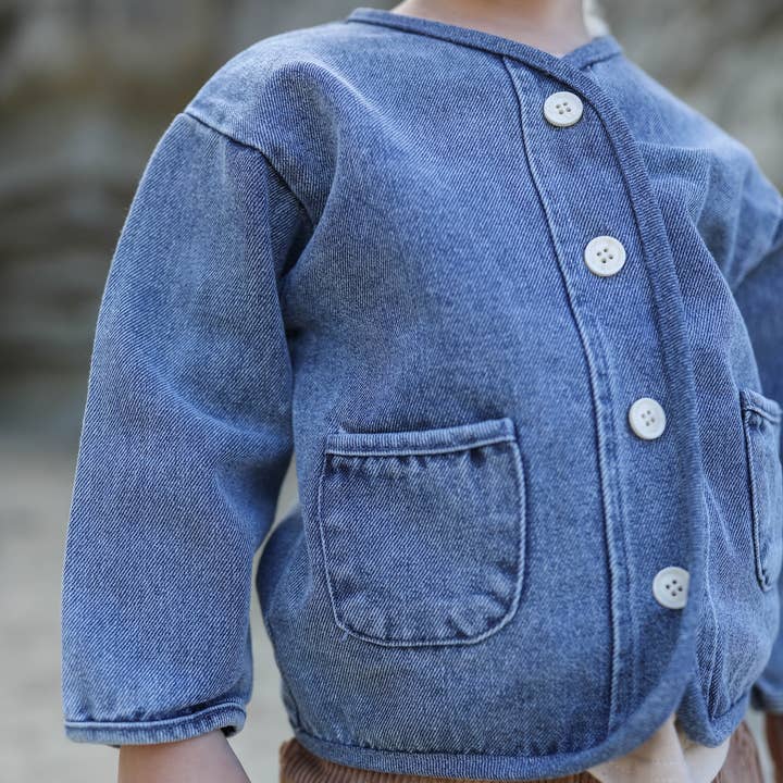 Rivi & Kin - Wholesale Denim Jacket - Kids - Classic Denim Jacket - Indigo1