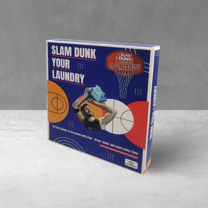 Mad Monkey GmbH - Wholesale Laundry Basket - Mad Monkey - Dunk Your Laundry, Basketball Laundry Basket5