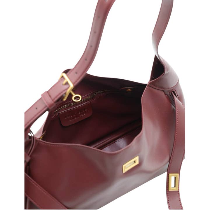 MODARNO - Wholesale Shoulder Bag - Women's - Modarno genuine leather shoulder bag with buckle 32x11x21 cm8