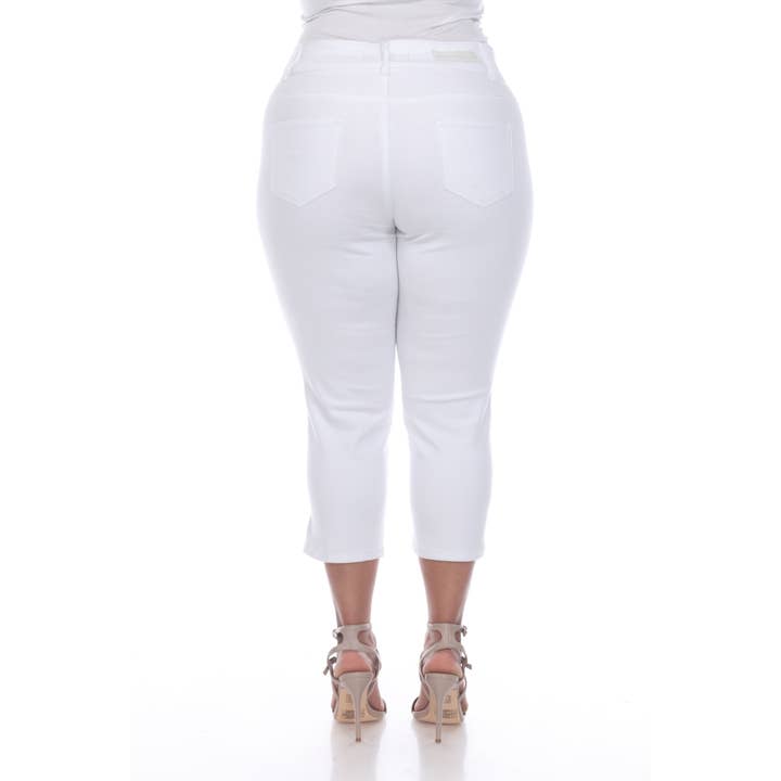 WHITE MARK - Wholesale Jeans - Women's - Plus Size Capri Jeans3