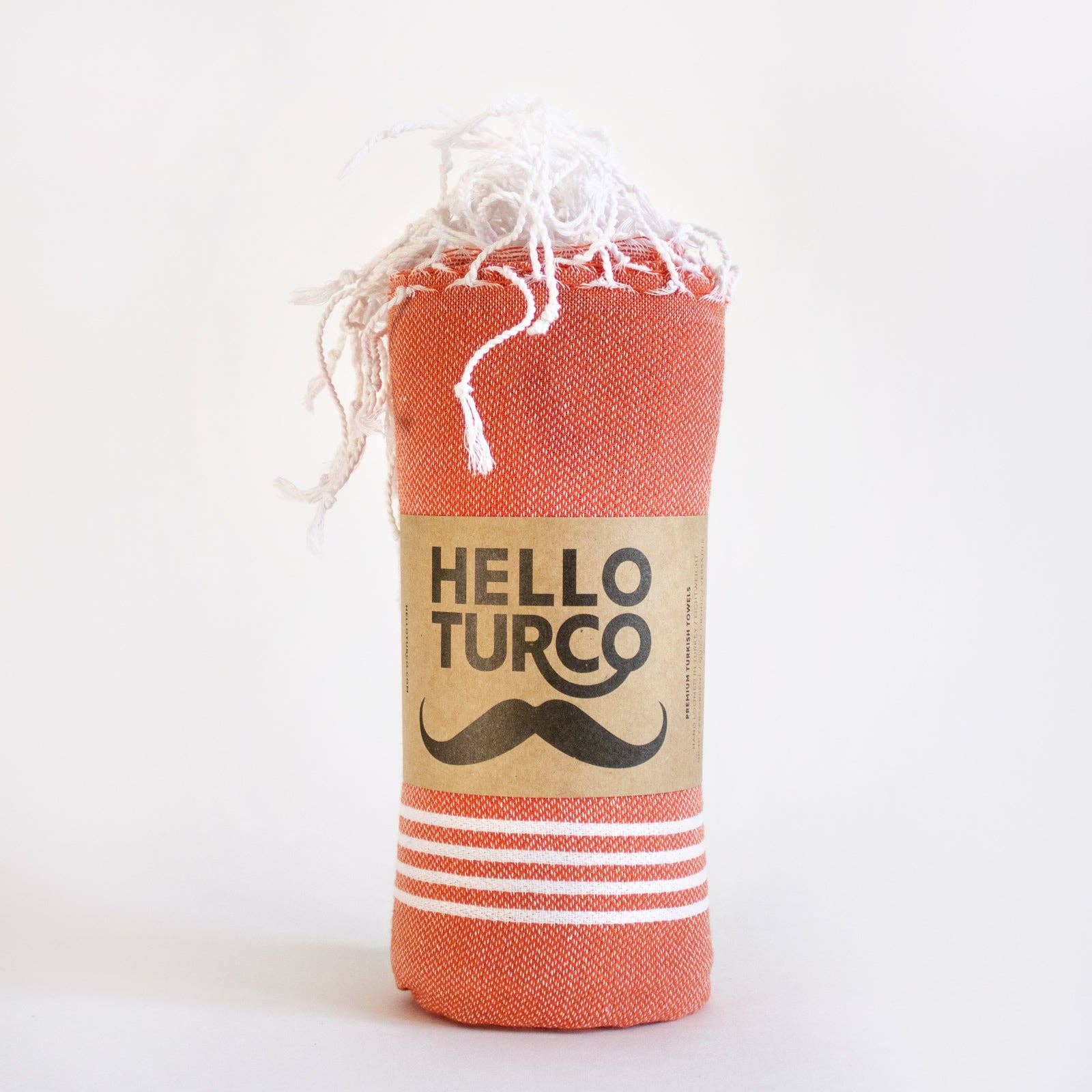 HELLO TURCO Turkish Towels - Wholesale Beach Towel - Beach Boys Orange3