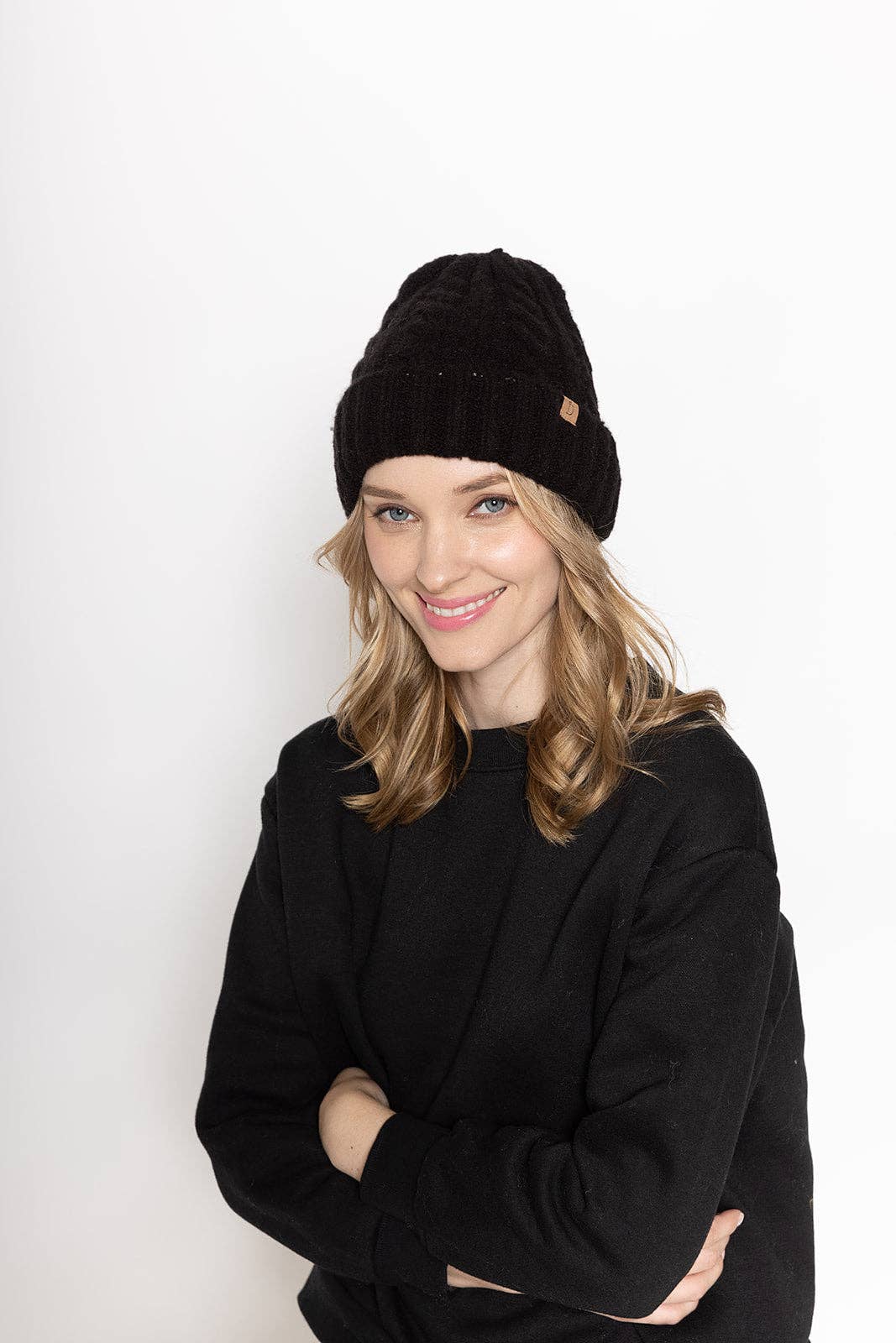 Do Everything In Love® - Wholesale Beanie - Women's - Cable Knit Cuff Beanie0