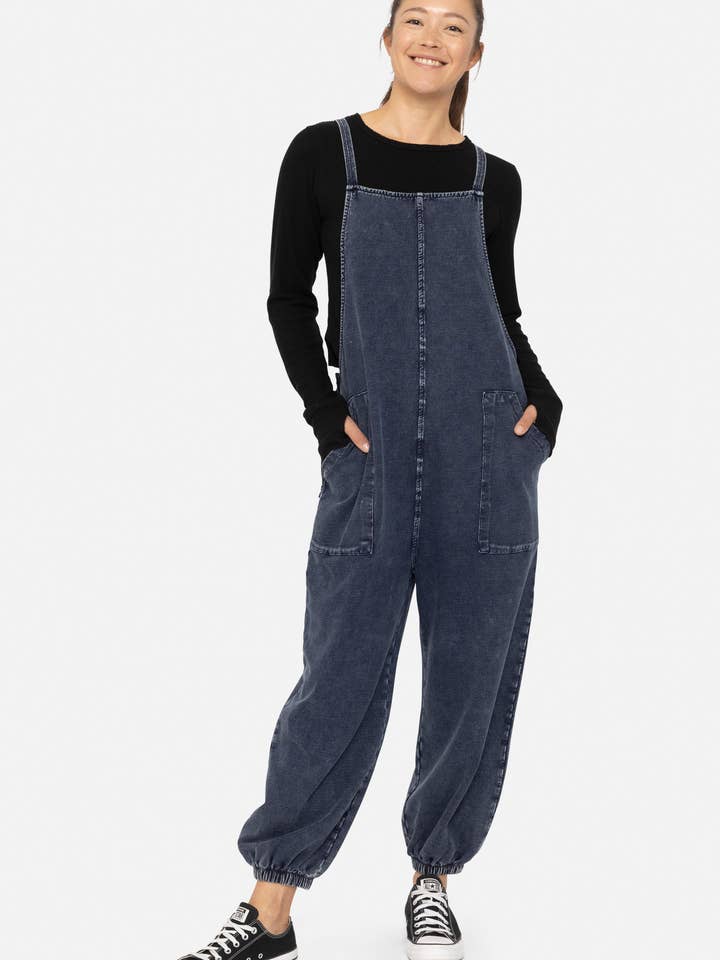 Mono B - Wholesale Overalls - Women's - Cinch & Slouch Cotton Overalls