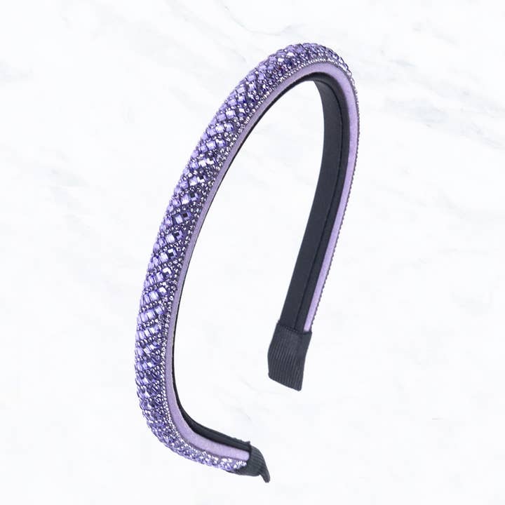 Suzie Q USA - Venta al por mayor Cinta para el pelo - Mujer - Cinta para el pelo de piedra fina con forma de diamante