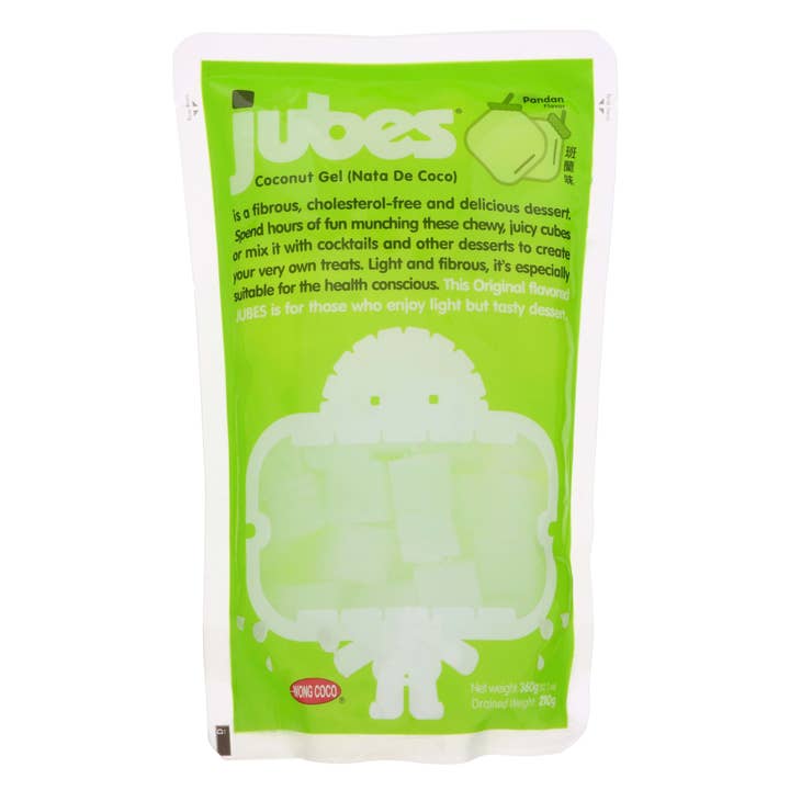 Jubes Coconut Gel Original Flavor (Indonesia) for wholesale by Global Bite Co