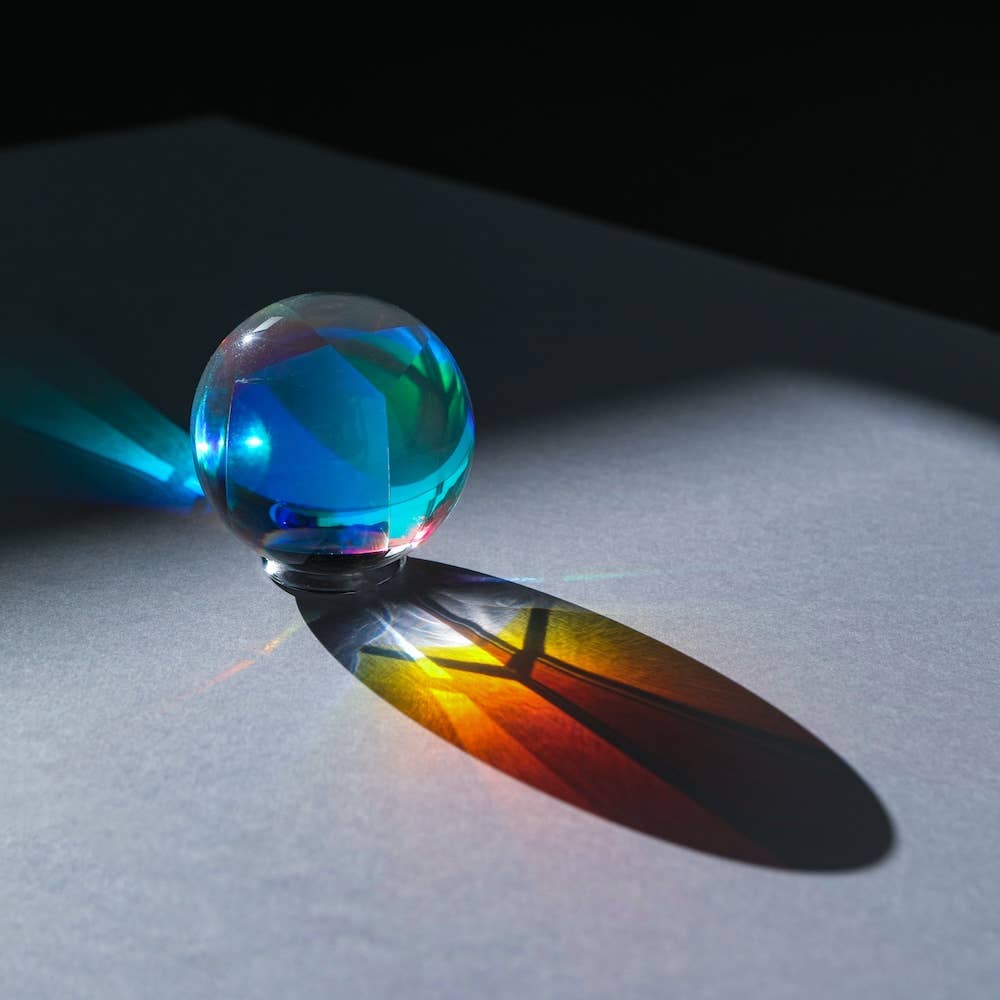 Sola cube - Vente Décorations de table - Boule prismatique2