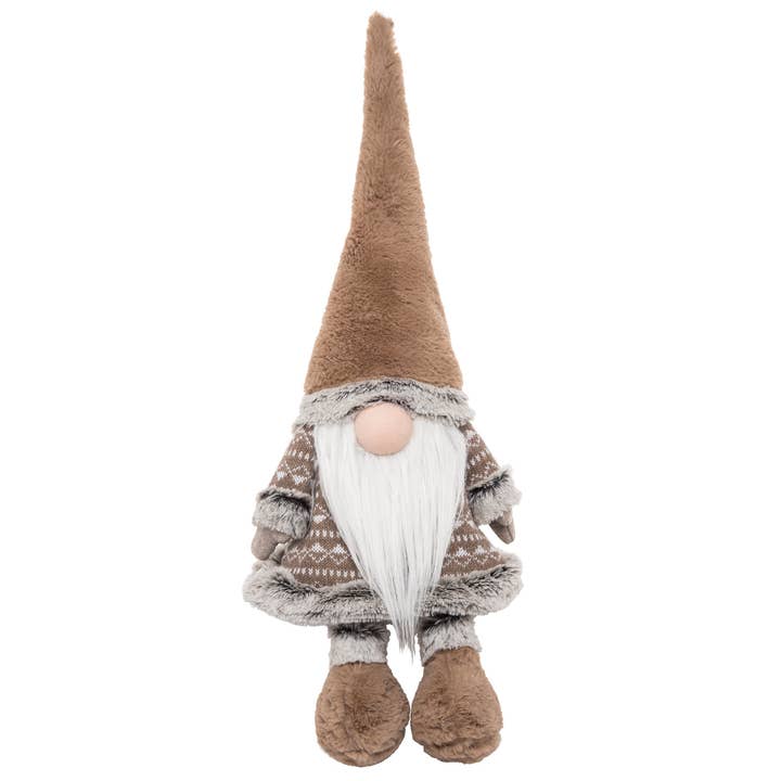 C&F Home - Wholesale Door Stop - Taupe Gnome Door Stop 23.6" Tall1