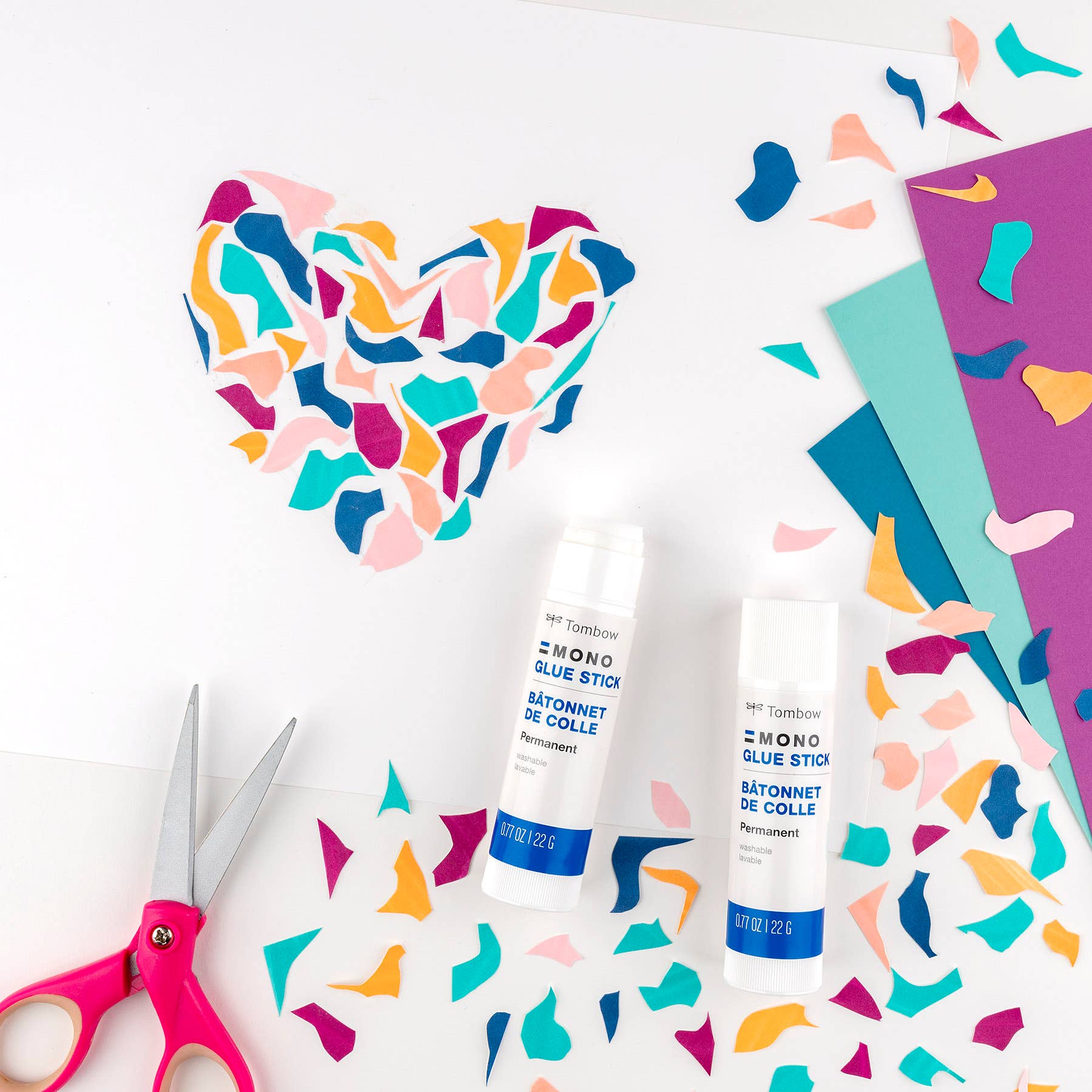 Tombow - Wholesale Glue - MONO Glue Stick, Medium, 20-Piece Display Box7