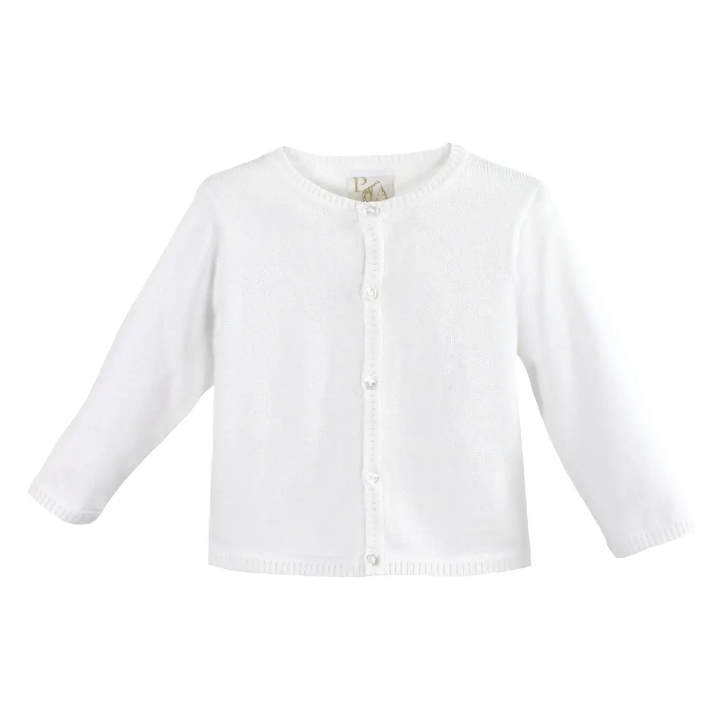 Petit Ami & Zubels - Wholesale Cardigan - Baby - Ladder Edge Cardigan Sweater - 2 Colors0