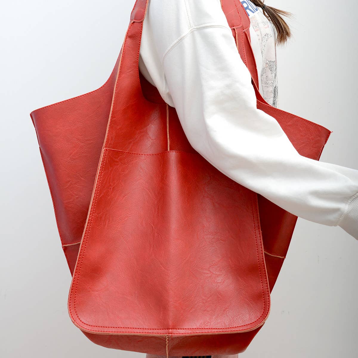ACCITY - Wholesale Tote Bag - Women's - VINTAGE TOTE BAG WITH SPACIOUS STORAGE CAPACITY_CWAB05588