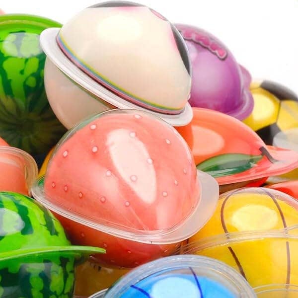 Showcase - Wholesale Gummy - GummiYums: Fun Shapez! (8.1oz) Assorted Gummy Candy Filled with a Sour Strawberry Center
