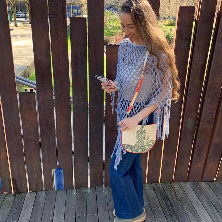 Malia Designs - Wholesale Crossbody Bag - Women's - Eco-Friendly Day Bag - Eco Conscious Handbag - Serpent4