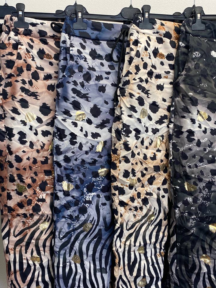 Animal Print Jegging for wholesale by Look Mode Usa