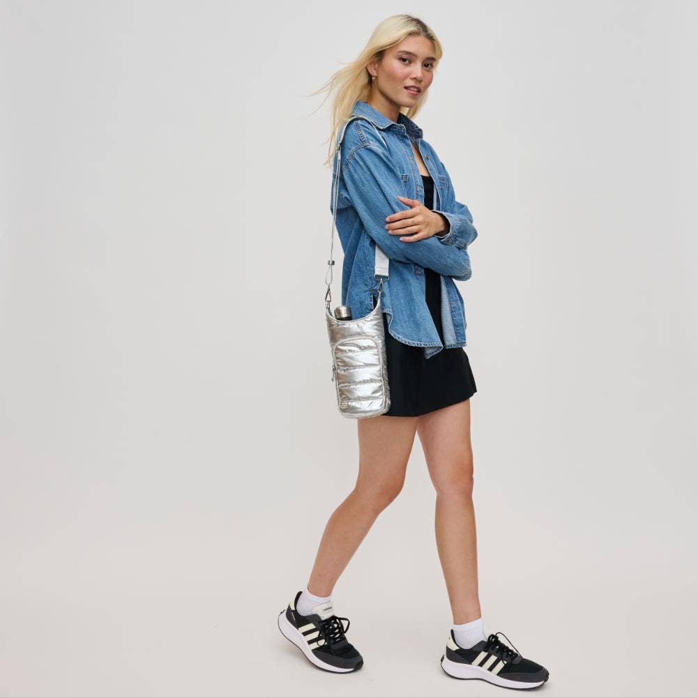 Urban Expressions - Wholesale Crossbody Bag - Women's - Jace Water Bottle Nylon Puffer Crossbody26