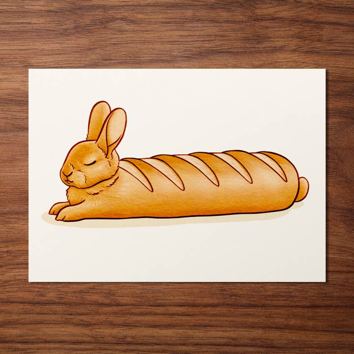 Firlefanz Design - Wholesale Postcard - Postcards "Pastry Bunnies 1" – Hand-Illustrated A6 Cards