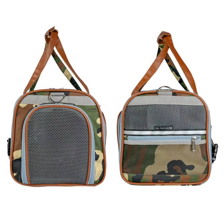 Mr. Peanut's - Wholesale Pet Carrier - Cat/Dog - Mr. Peanut's Gold Series Standard Size Airline Compliant Expandable Pet Carrier - Prints Edition13