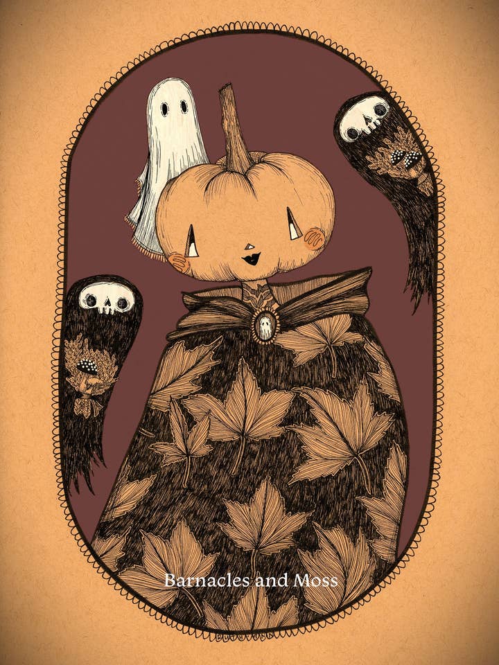 Reisende Kunstdruck für den Großhandel von Barnacles and Moss