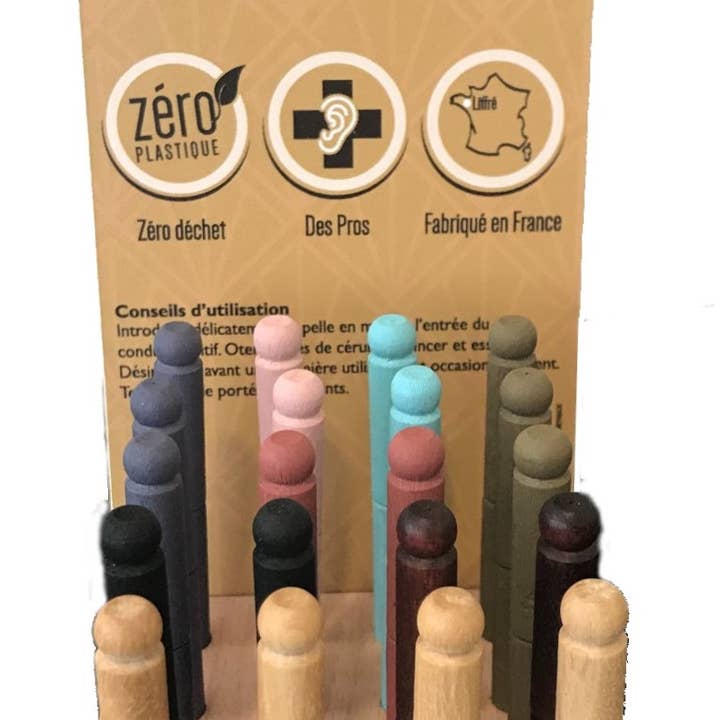 ESCURETTE - Wholesale Cotton Swab/Q-Tip - Escurette Mini Display (PLV)