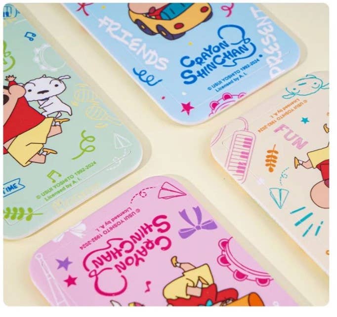 K-Wonderland - Wholesale Photo Album - Crayon Shin Chan Photo Card Holder Album key Ring Bag Charm10