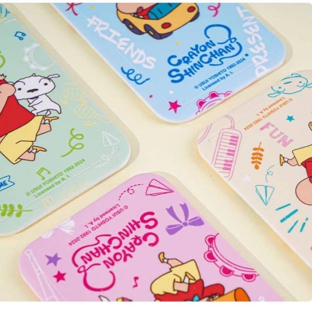 K-Wonderland - Wholesale Photo Album - Crayon Shin Chan Photo Card Holder Album key Ring Bag Charm10