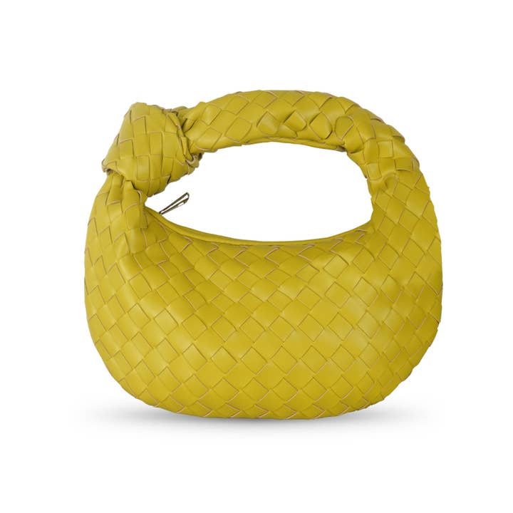 Little Trendy - Wholesale Top Handle Bag - Women's - Womens' Woven bag horn knotted handbag Top Handle Bag