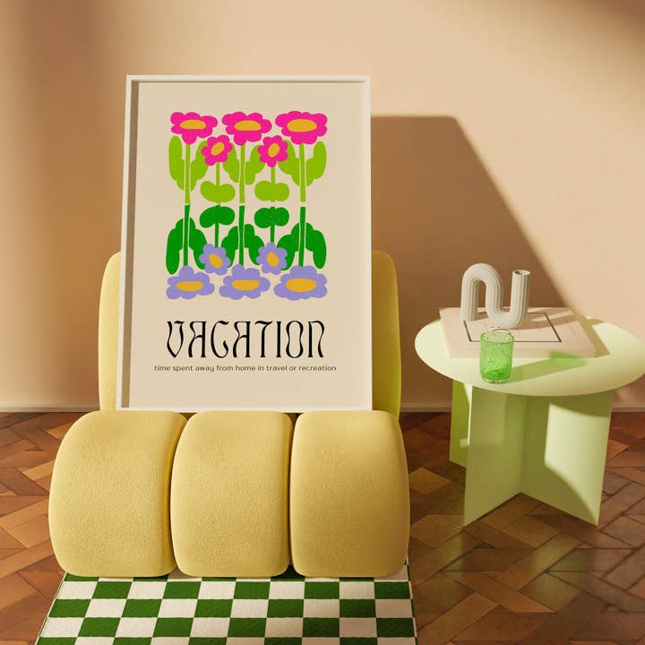 Moo and May Studio – wholesale Poster – Vacation | Henri Matisse Exhibition Poster, Matisse Print,