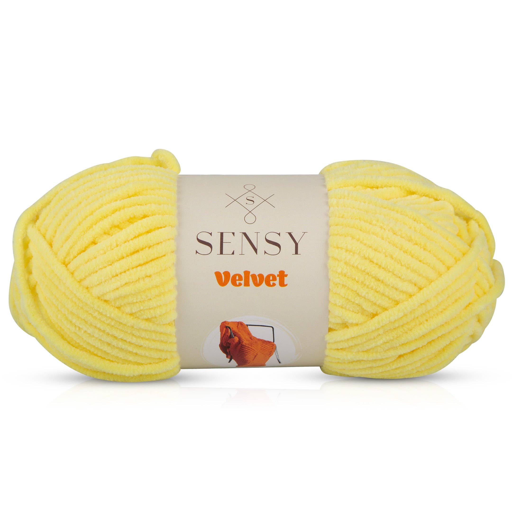 Sensy - Wholesale Yarn - Sensy Velvet Yarn, Blanket Yarn, 3.5 oz, 132 Yards, Gauge 5 Bulky43