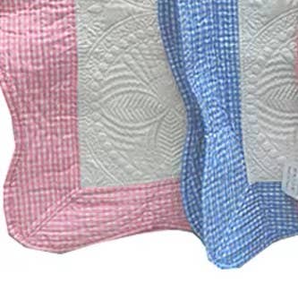 Zsa Zsa & LoLLi Monogram Blanks - Wholesale Quilt - Kids & Baby - Heirloom Quilt - Baby Quilt Blanket Monogram41