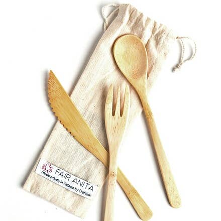 Sustainable Bamboo Utensil Set and other Purchase Wholesale bamboo forks. Free Returns & Net 60 Terms on Faire trending on Faire.