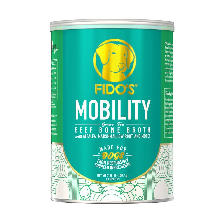 Mobility Bone Broth Powder for wholesale by Fido’s