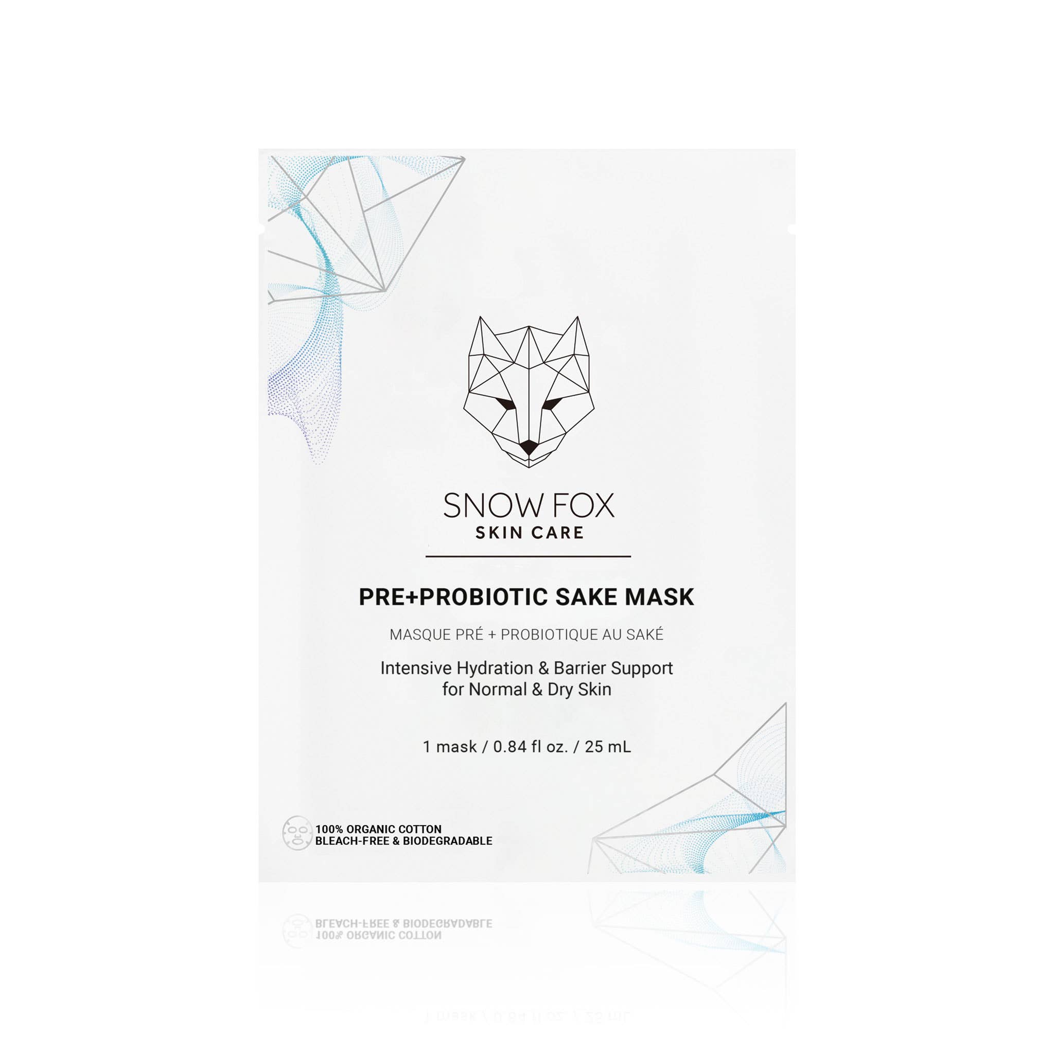 Snow Fox Skincare - Wholesale Skincare Face Mask - Pre+Probiotic Sake Mask2