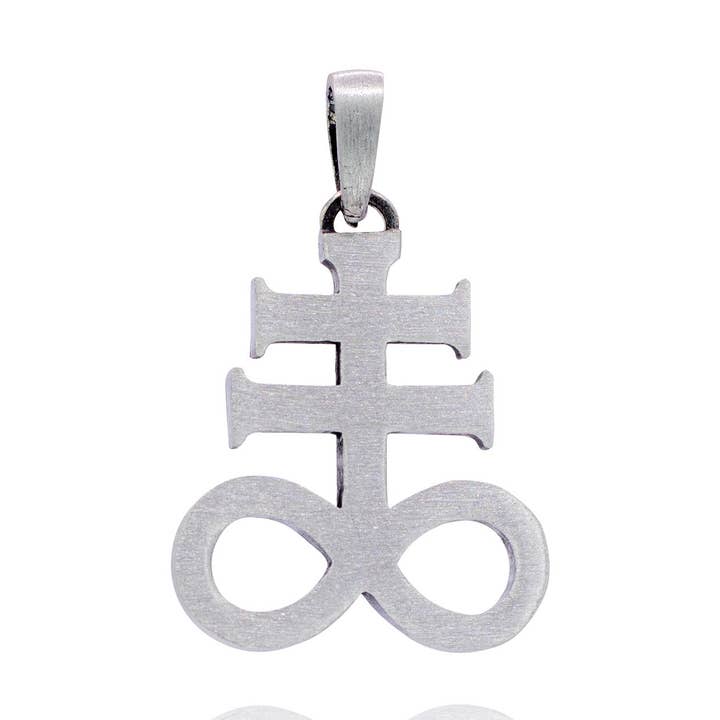 Nirvana LLC - Wholesale Individual Charm/Pendant - Fine Lead-Free Pewter Pendant Necklace - Leviathan Cross
0